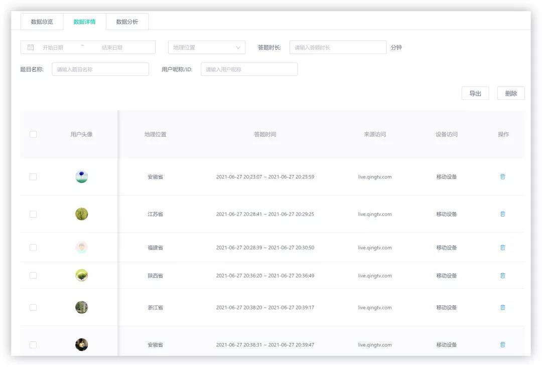 用户行为数据